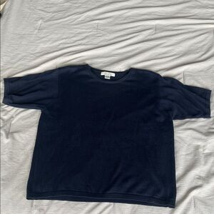 Women’s Brooks Brothers Navy Blue Sweater L